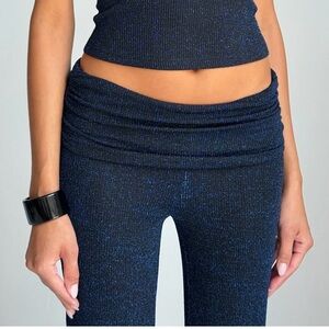 I.AM.GIA-Jannis 2.0 dark blue w/ metallic sparkle yoga pants